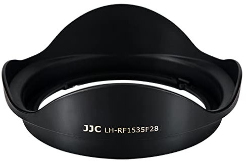 JJC Gegenlichtblende für Canon RF 15-35 mm f/2.8L is USM Objektiv auf Canon EOS R R3 R5 R6 RP Ra C70 DSLR-Kamera - Ersetzt Canon EW-88F Streulichtblende