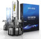 KOYOSO Bombillas H4 LED para Coche, 80W 16000LM LED Faros 6000K Blanco, 12V
