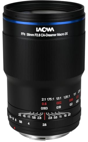 LAOWA Objectif 58mm f/2.8 2X Ultra Macro APO kompatibel mit Canon RF