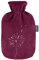Fashy 2, 0 L Wärmflasche mit Flauschbezug, 67407 55, Lila