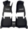 Custom Auto-Fußmatten für Peugeot für 206 207 307 308 408 508 3008 4008 5008 Leder Wasserdicht Abriebfest Mit Aufbewahrungstasche Auto-Fussmatten,Farben:Schwarz