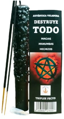 LA CASA DE LIDIA Vela Destruyelo Todo | Veladoras Destruye Todo | Velas Ritualizadas Contra el Mal de Ojo y Magia Negra | Vela Ritualizada para Limpiar Energía Negativa
