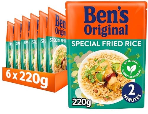 Ben's Original Special Fried Microwave Rice, Bulk Multipack 6 x 220g pouches