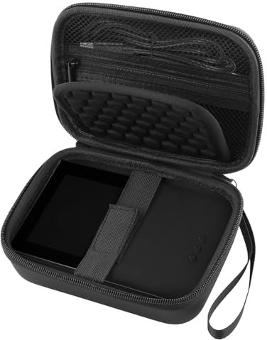 Gitohoni Analogue Pocket Case - Hard Carrying Case Compatible with Handheld Game Consoles, Retro Game Player Box for Video Games Cards, Charging Cable and Accessories (Box Only)