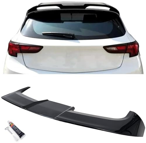 Dach Heckspoiler Performance Schwarz Glanz für Opel Astra K Schrägheck 15-21