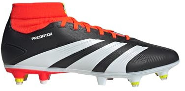 adidas Performance Predator League Sock SG Solar Energy schwarzweissrot, 43 1/3 Unisex