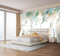 3D Tropische Tapete Pflanzen, Blätter, Vögel, Panorama-Tapete für Wohnzimmer, Schlafzimmer, Kinderzimmer, Wanddekoration (250 x 175 cm)