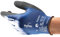 Ansell HyFlex 11-925 Gants de Travail Professionnels, Enduction Nitrile Impérméable et Résistante à l'Abrasion, Haute Précision Tactile et Protection Mécanique, Bleu, Taille L (1 Paire)