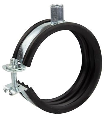 Lot de 5 colliers de serrage pour tuyau articulé - Fixation de tuyau - Insonorisation - 73-78 mm