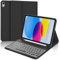 Occtingkind, Tastiera per iPad A16 11/10 Gen 10.9/11, Custodia con Tastiera per iPad 2022/2025, Cover Magnetica Staccabile Retroilluminata Bluetooth Keyboard, Italiano Layout, USB C, Nero