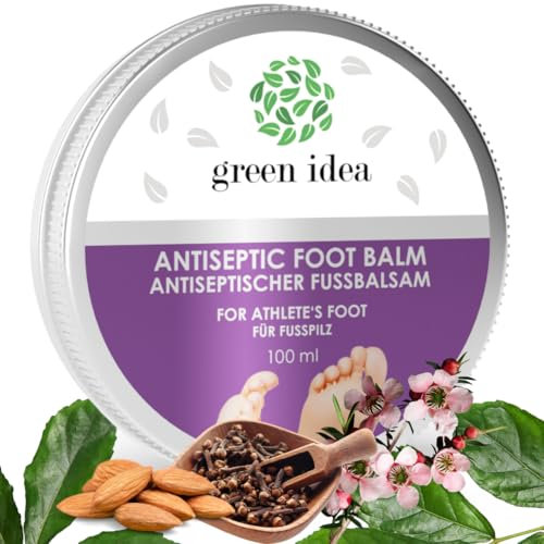 Green idea - Fußcreme mit Teebaumöl und Manuka – pflanzliche Fußpflege 100 ml