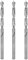 HARFINGTON 3pcs Brad Point Drill Bit 3.5mm(9/64) Dia Straight Round Shank Drill Metric Brad Point Spiral Twist Drill Bits for Carpenter Woodworking Plastic Rubber