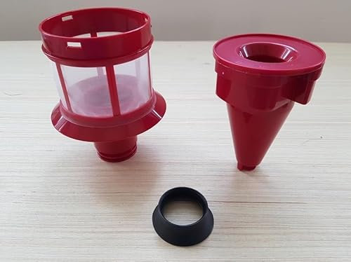 FIGEVIDA Kit Filtro Guarnizione e Cono per Hoover Adatto per Hoover Hf100, Hf1, Hf122, Hf103x