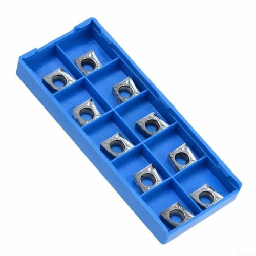HomeVortex Inserti in alluminio lama, CCGT09T304AK H01 Inserti, inserti di fresatura tornio indicizzabili Utensili di tornitura, per finitura, semilavorazione