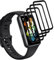 Yieehhow Pellicola Protettiva per Huawei Band 7 Vetro Temperato [4 Pezzi], PMMA Film Protettivo Composito, HD/Anti-graffio, 3D Curva Protezione Schermo per Huawei Band 7