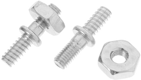 ibasenice 2pcs Chainsaw Studs and Nuts Kit Replacement Parts for Enhanced Stability Compatible with Stihl Easy Installation Chainsaw Hardware