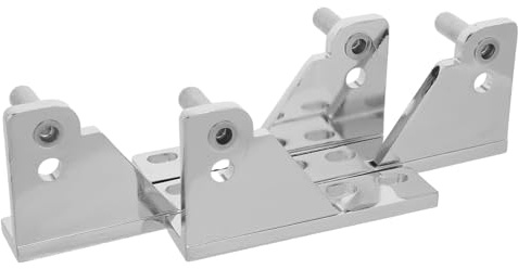 Toddmomy 4Pcs Commercial Refrigerator Door Hinges Kit Zinc Alloy Heavy Duty Pivot Hinge Set for Freezer Cooler Repair Replacement Suitable for Kitchen Equipment