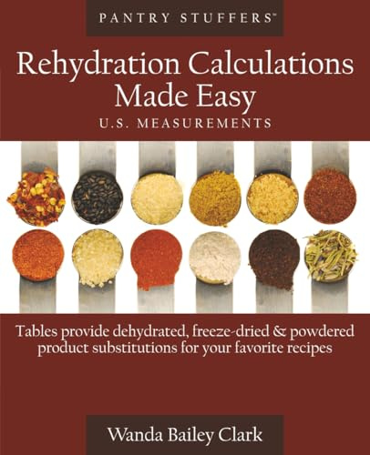 Pantry Stuffers Rehydration Calculations Made Easy: U.S. Measurements