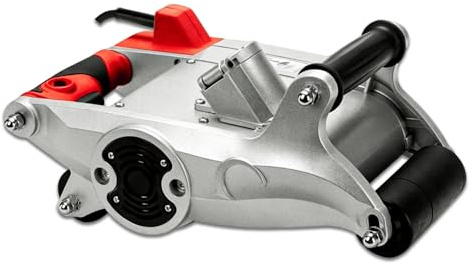 Wall Grooving Cutting Machine, Wall Chaser, 1100W 2000RPM Concrete Cutter with 35mm Adjustable Depth, One-Time Forming, for Plumbing & Wiring Projects 2-110V