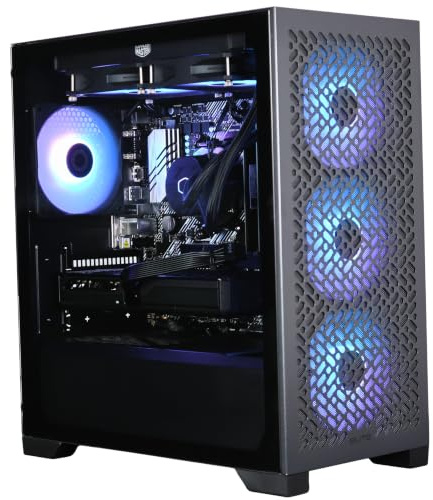 Formacom Gaming-PC AMD Ryzen 7 5800X3D bis 4,5GHz AMD Radeon RX 9060 XT 16GB GDDR6 1TB M.2 NVMe SSD 5000MB/s 16GB DDR4 einstellbare RGB-Beleuchtung WiFi 6 Windows 11 Pro