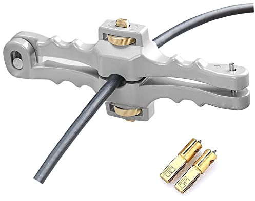 CATVSCOPE Glasfaserkabel-Abisolierzange 30-10 AWG 0,05~6 mm Mittlere Spannweite Abisoliermesser Kabel Werkzeug (senden Sie den Schneidkopf)