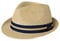 Comhats Mens Straw Hats for Summer Wedding Womens Summer Trilby Fedora Hat Beach Sun Hat Panama Hats Beige Medium