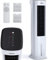 Orkan 5L Evaporative Air Cooler & 33.5 Tower Fan | 3-In-1 Functionality | 4 Operation Modes | 3 Fan Speeds | 7 Hour On/Off Timer | 60° Automatic Oscillation | Includes Remote Control & 2 Ice Packs