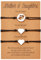 VU100 Bracelet Mere Fille Cadeau de Fête Des Mères Bracelets à Coeurs Assortis à Distance Maman Fille Filles Femmes Famille Cadeau