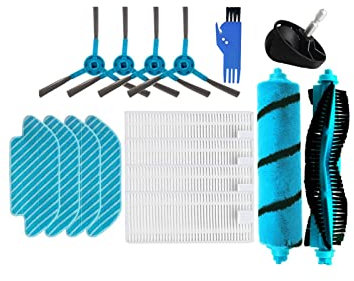 Jxjamp Piezas de aspiradora compatibles con Cecotec Conga 4090 5090, aspiradora, barredora, Pieza de Repuesto, Cepillo, mopa, Filtro de Tela, electrodomésticos