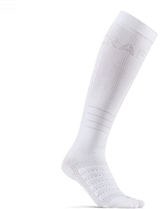 Craft Unisex Erwachsene ADV Dry Compression Sock Kompressionssocken Weiß 34-36