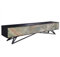 Riess Ambiente Massivholz TV Lowboard Mountain Soul - 200cm - echter Naturstein Akazie schwarz - hängend/stehend
