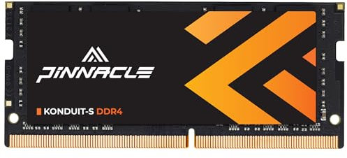 Timetec Pinnacle 32GB DDR4 3200MHz (o 2933MHz o 2666MHz) PC4-25600 Non-ECC Unbuffered 1.2V CL22 2Rx8 Dual Rank 260 Pin SODIMM Laptop Notebook PC Computer Memoria RAM Modulo Upgrade