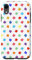 Hülle für iPhone XR Polka Dot Daubs Handyhülle Künstler Palette Weiß Geschenkartikel