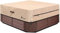 UCEDER Wasserdichte Whirlpool-Abdeckung – Outdoor-Spa-Abdeckkappe (tatsächliche Größe 280 x 230 x 50 cm, passend für 279,4 x 231,1 cm), 600D strapazierfähiges Polyester, Whirlpool-Abdeckung (braun)