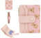 Portefeuille fin et mignon en forme d'ours pour filles – Portefeuille de poche avec fenêtre pour carte d'identité, porte-monnaie, petit porte-monnaie, rose, 4.96 inch, Moderne