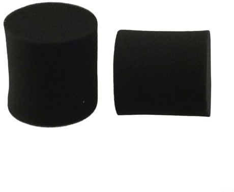 Lot de 2 bouchons en mousse pour haut-parleur conçus pour améliorer votre expérience audio (80 x 80 mm)