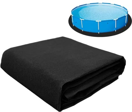 Kustimantu Poolabdeckung, strapazierfähige Unterlage für Pool-Liner – dicke Ersatzunterlage für den Boden im Freien und Garten