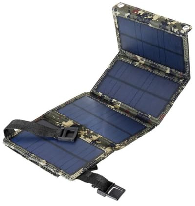 Cargador Solar Plegable USB 10w Pet Portátil para Exteriores | Panel Solar Portátil, Salida Usb, Compatible Móvil y Batería, Uso en Tractor Aire Libre