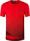jeansian Herren Sportswear Short Sleeve T-Shirt LSL225_Red M