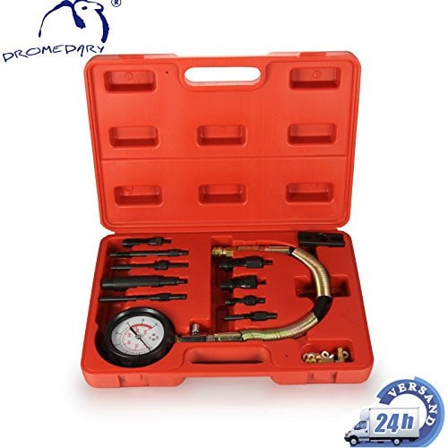 Dromedary Kompressionsprüfer Diesel Motor Kompressionstester Kompression Tester Prüfer 0-70 Bar