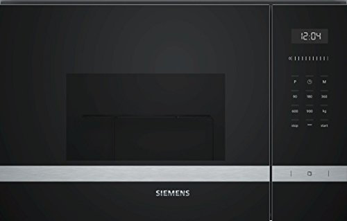 Siemens BE555LMS0 Mikrowelle Glas schwarz mit Edelstahl