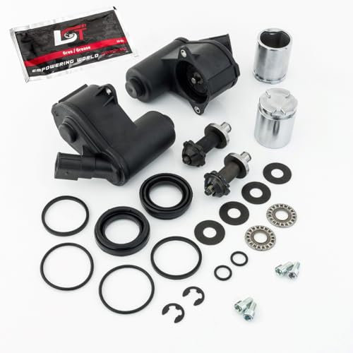 LST 2x Stellmotor elektr. Handbremse Bremssattel Reparatursatz Kit kompatibel mit Audi A6 4F C6 ab 07/2006