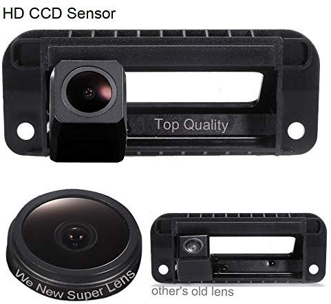 Navinio Super Pro HD Auto Nachtsicht Rückfahrkamera Einparkkamera Kamera Einparkhilfe Farbkamera Rückfahrsystem Wasserdicht für Mercedes Benz W204 S204 C Class W212 C180 C200 C260 C300