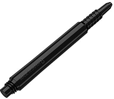 Dart-Schäfte für Flight Darts, geformtes Flugsystem, Schwarz, Größe M, 33 mm