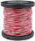 WITTKOWARE YV Schaltdraht, 2x0,6mm, verseilt, Kupfer verzinnt, 100m Draht auf 125mm Kunststoffspule, Adernfarben rot/weiß