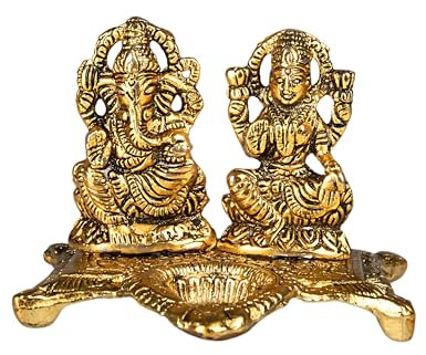 Wonder Care Marmor-Ganesh-Statue für Auto/Büro/Heim-Armaturenbrett, Skulptur, Pooja-Artikel, Ganesh-Statue für Diwali
