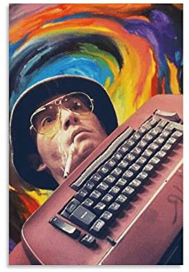 Filmposter Hot Fear And Loathing in Las Vegas, Wandkunst, Bild, Poster, Leinwanddruck, Poster, Kunstwerke, Raumdekoration, 30 x 45 cm