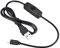 PATIKIL 1M USB Cavo con ON/OFF Interruttore, USB Maschio a Micro USB Maschio Prolunga Cavo per LED Scrivania Lampada, Nero