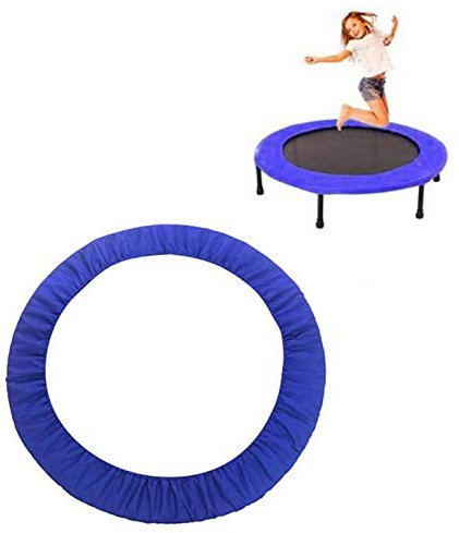 Eastuy Trampolin Randabdeckung, Ø 91cm 96cm 114cm 127cm 137cm 152 cm, 100 UV-beständig Reißfest Federabdeckung Randschutz, Wasserdichtes Oxford-Tuch Trampolinzubehör