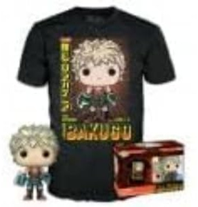 Funko Figur und T -Shirt Katsuki Bakugo m